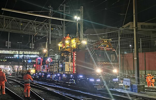 ristrutturazione della stazione de Berna